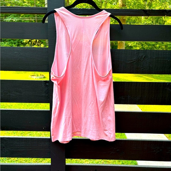 NWT Sleep by cacique grey pink scoop neck sleeveless stretch sleepwear top 10/12 - Picture 2 of 4